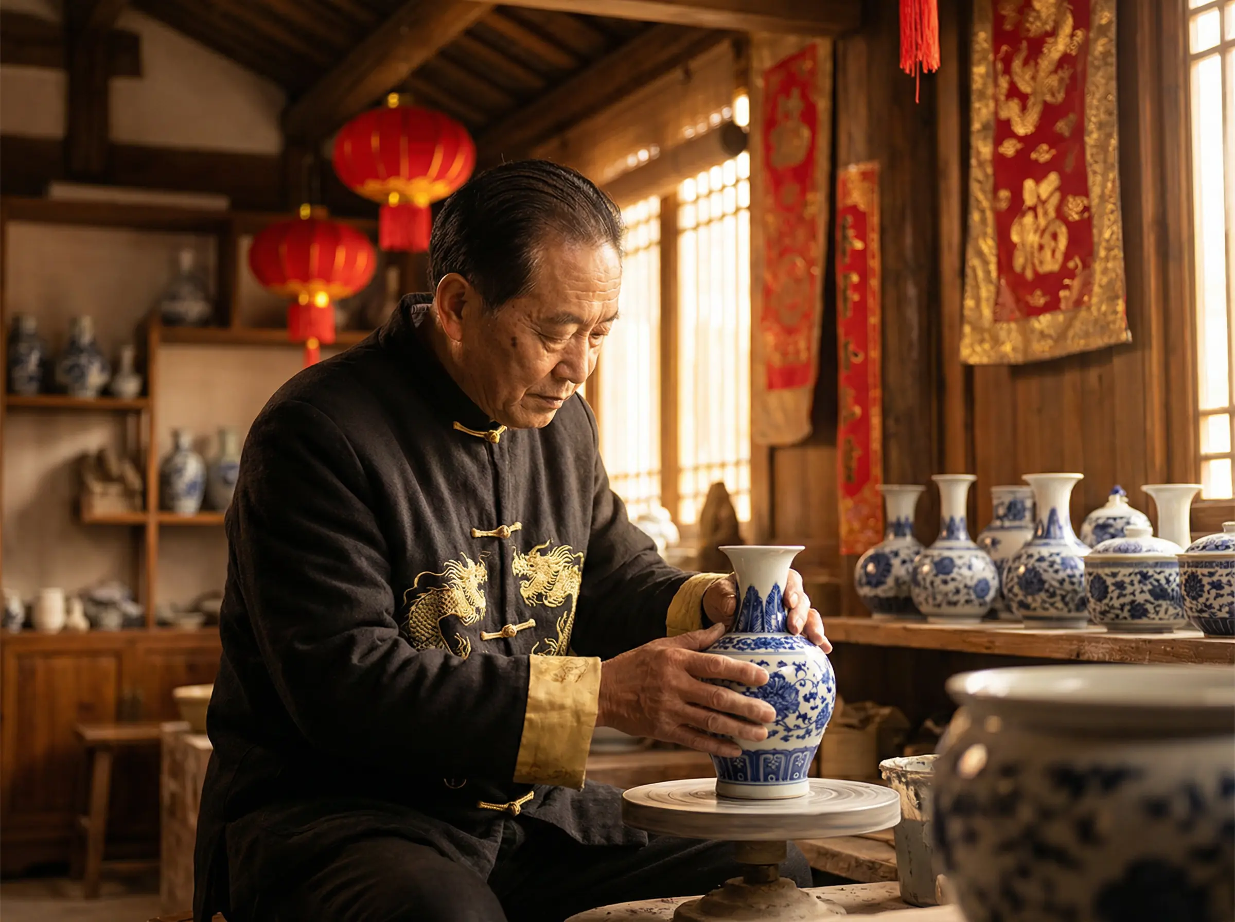 分界线电视剧免费观看 瓷器工艺视频封面